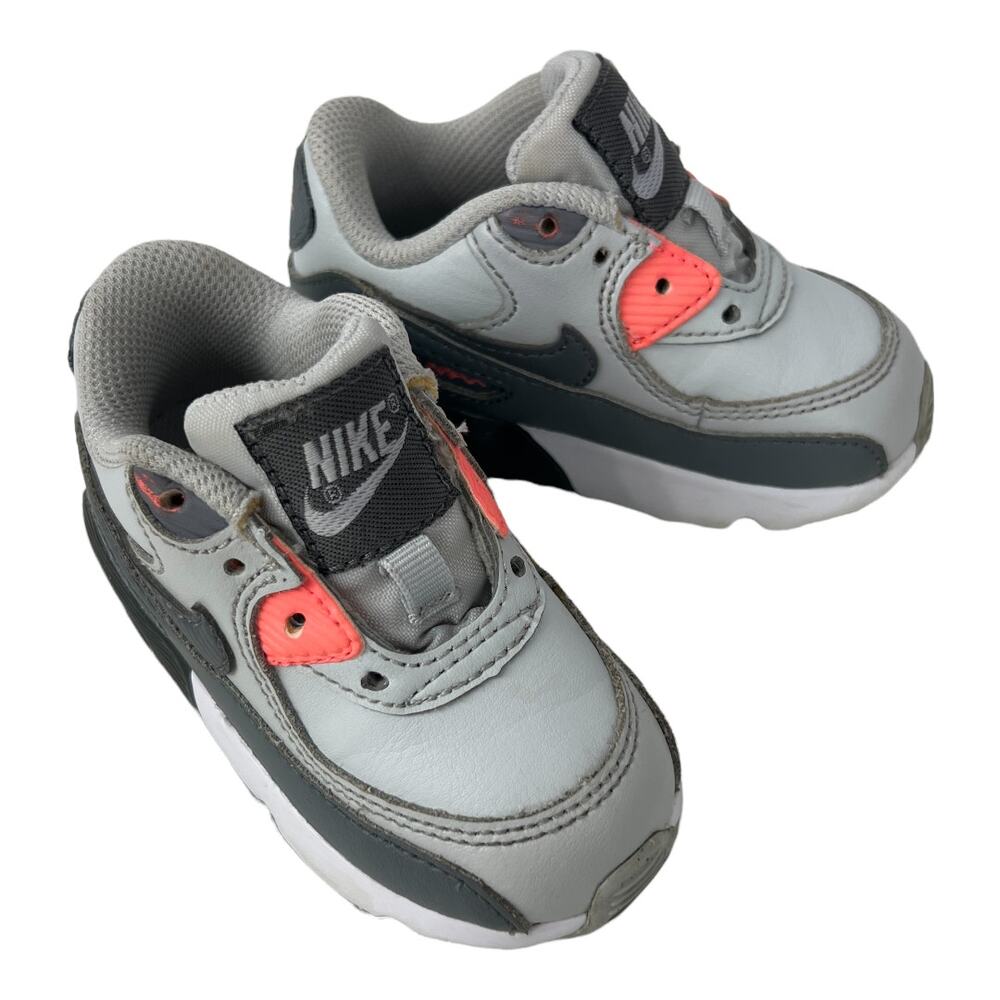 NIKE Air Max 90 Low Infant/Toddler Size 5C Sneakers NO LACES